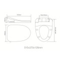 Full Function Smart Toilet Bidet WC Toilet Cover